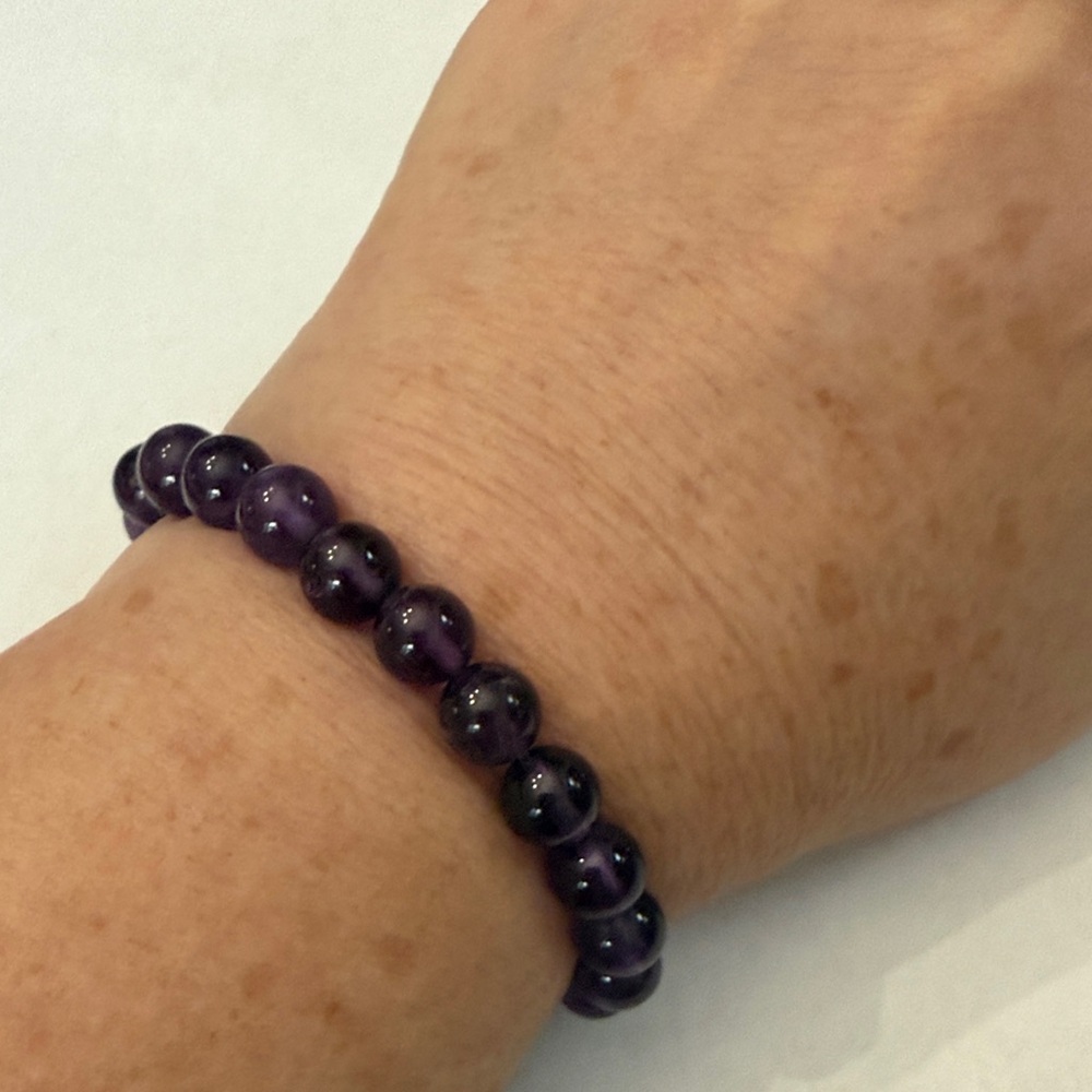 Elegant Amethyst Bracelet